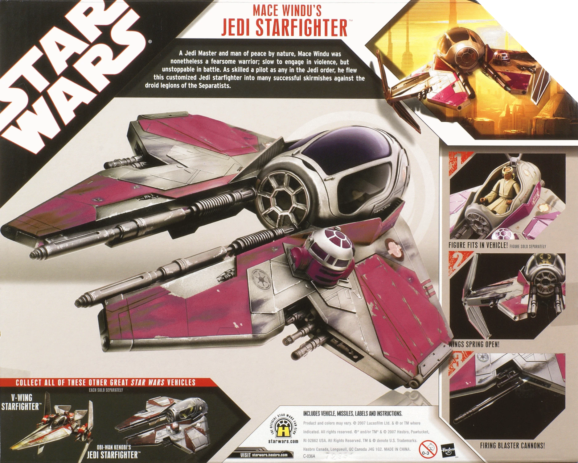 Mace Windu's Jedi Starfighter (87159) | Star Wars Merchandise Wiki