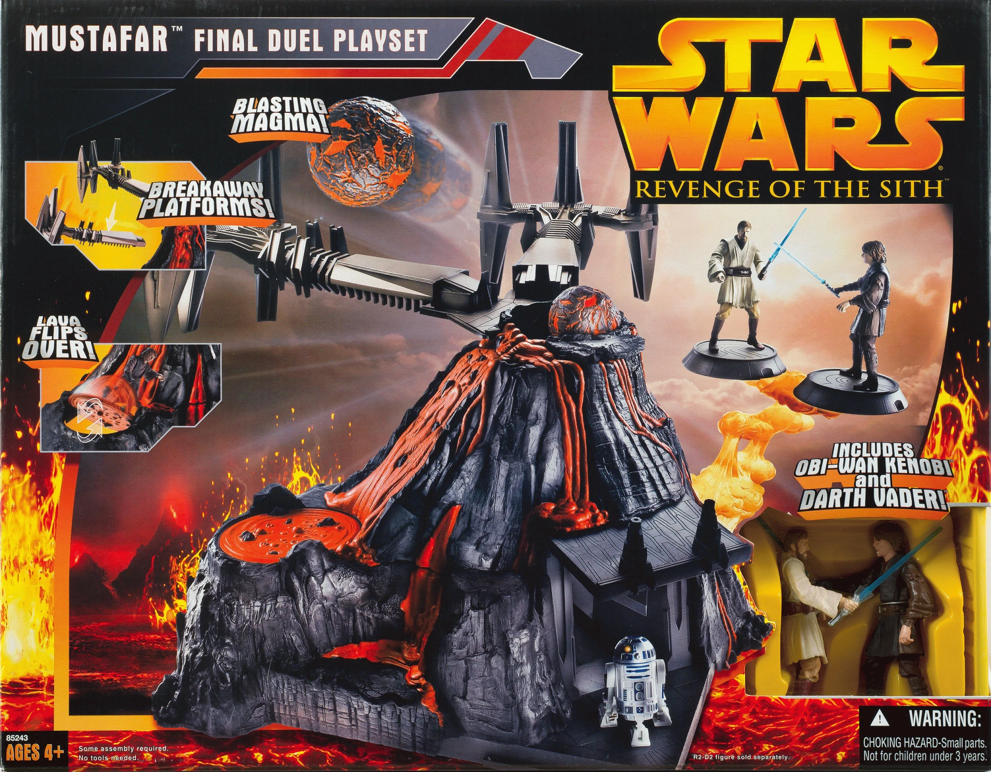 Mustafar: Final Duel Playset (85243) | Star Wars Merchandise Wiki