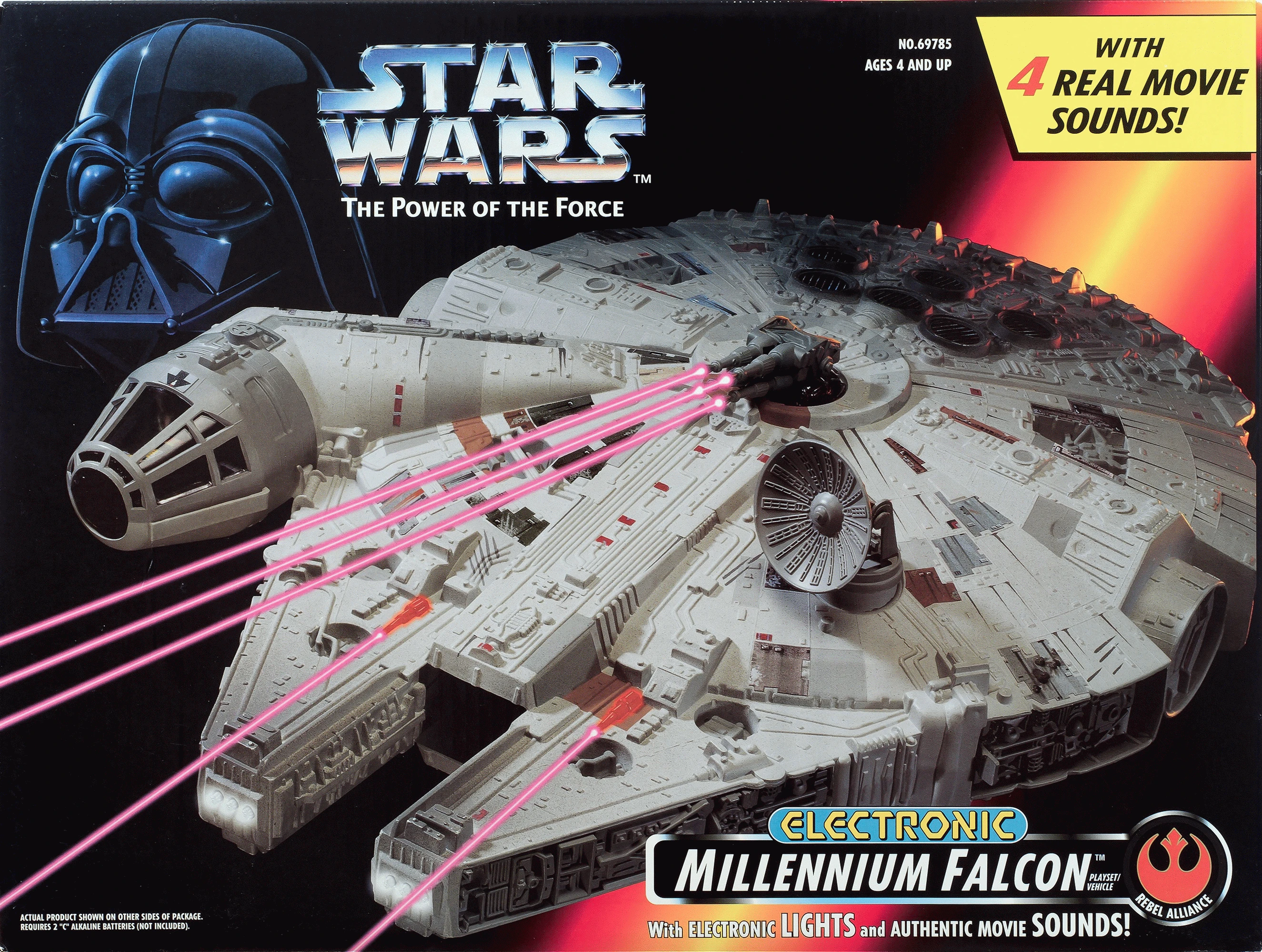 Electronic Millennium Falcon Playset/ Vehicle (69785) | Star Wars