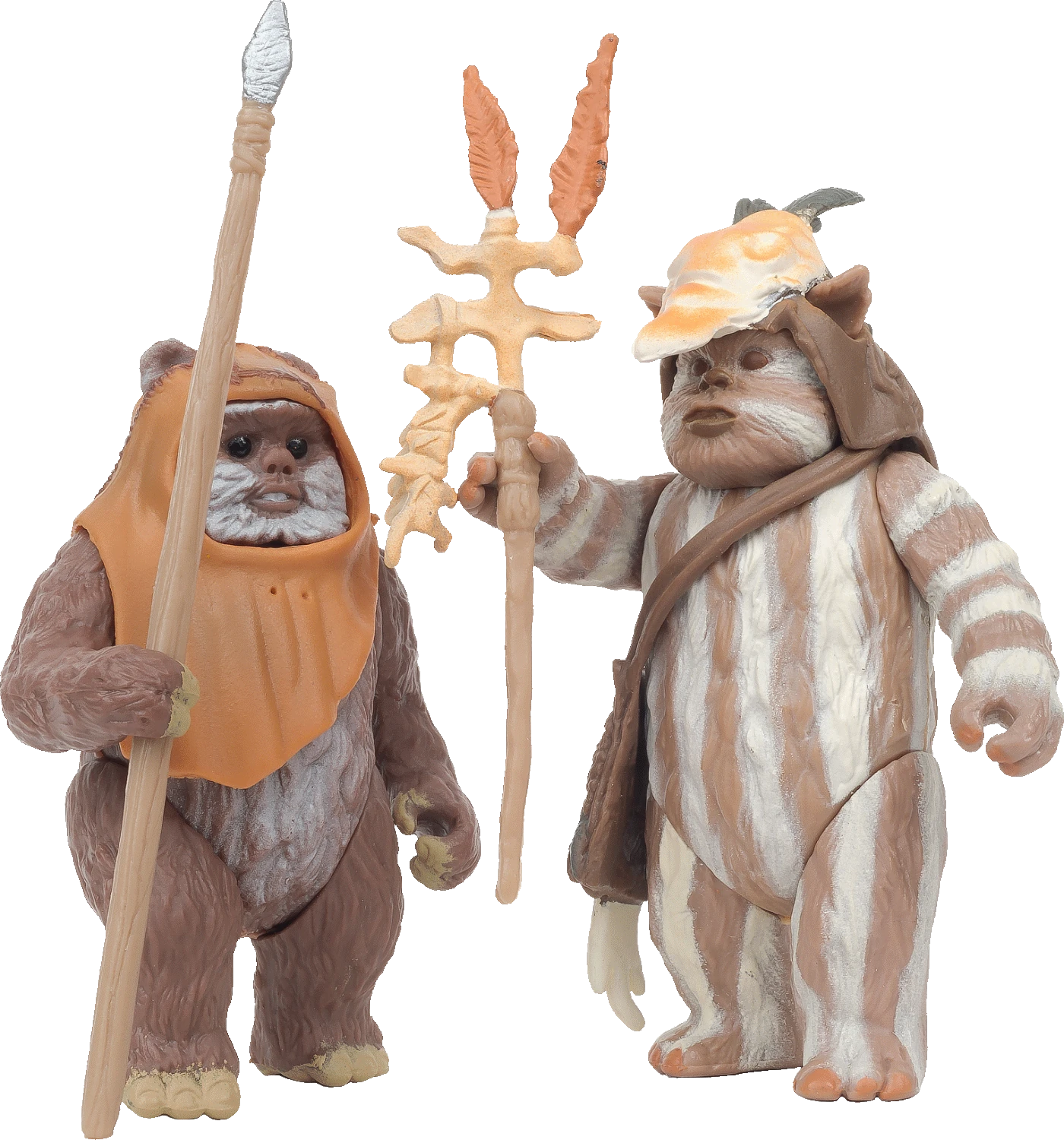 SF・ファンタジー・ホラー Star Wars Ewoks: Wicket & Logray Ewoks: Wicket & Logray with Staff, Medicine Pouch, and Spear