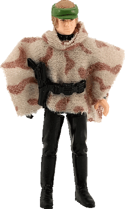 オールドケナー　LUKE PONCHO Luke Skywalker (In Battle Poncho) - Vintage Star Wars Action