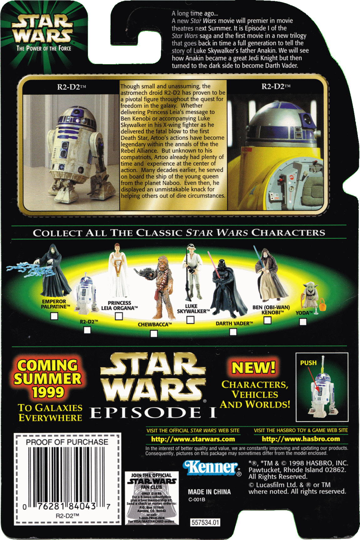 R2-D2 with Launching Lightsaber (84043) | Star Wars