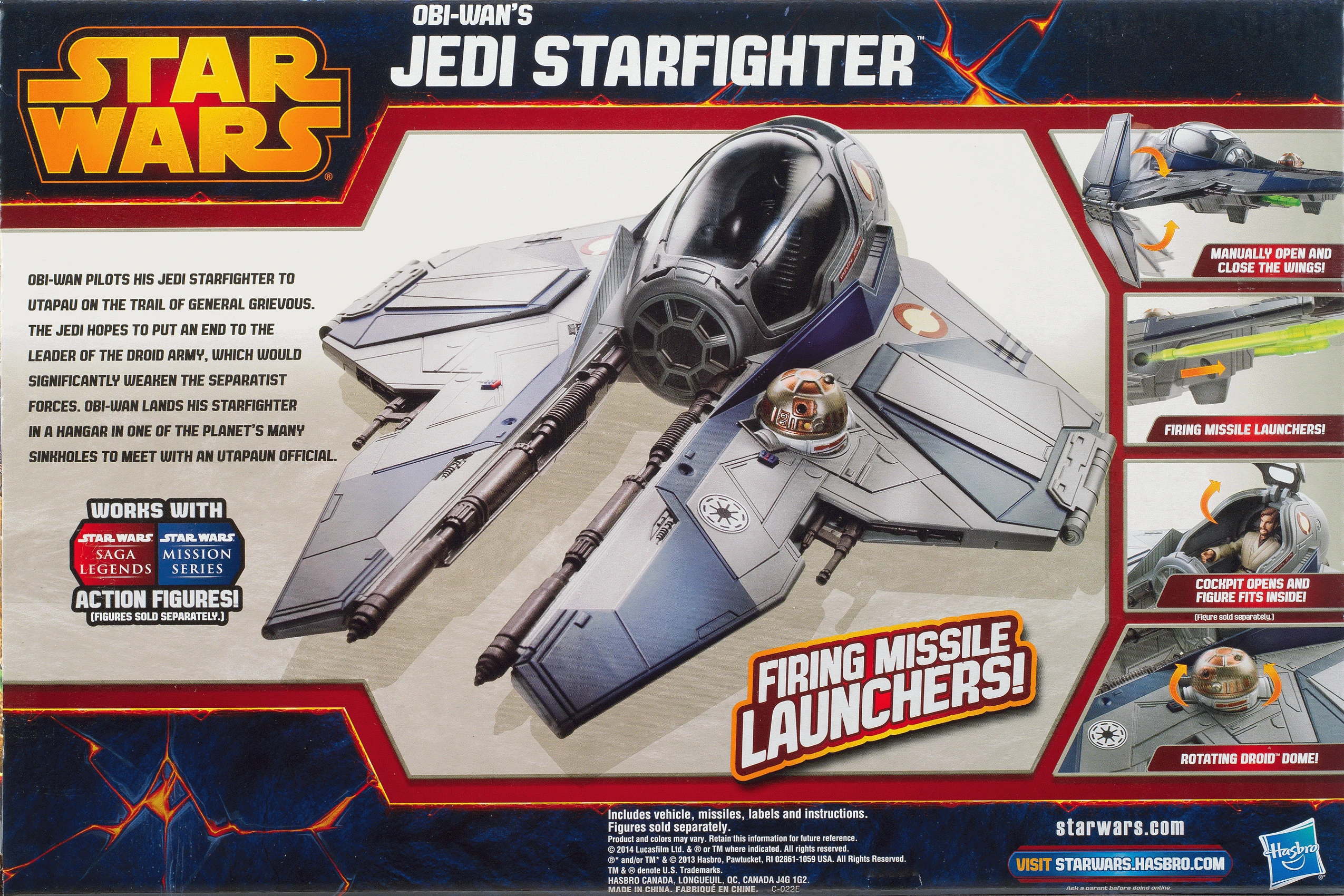 Obi-Wan's Jedi Starfighter (A5736) | Star Wars Merchandise