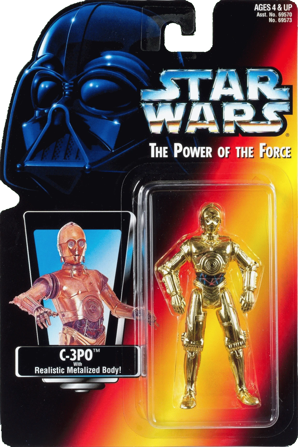 C-3PO with Realistic Metalized Body (69573) | Star Wars