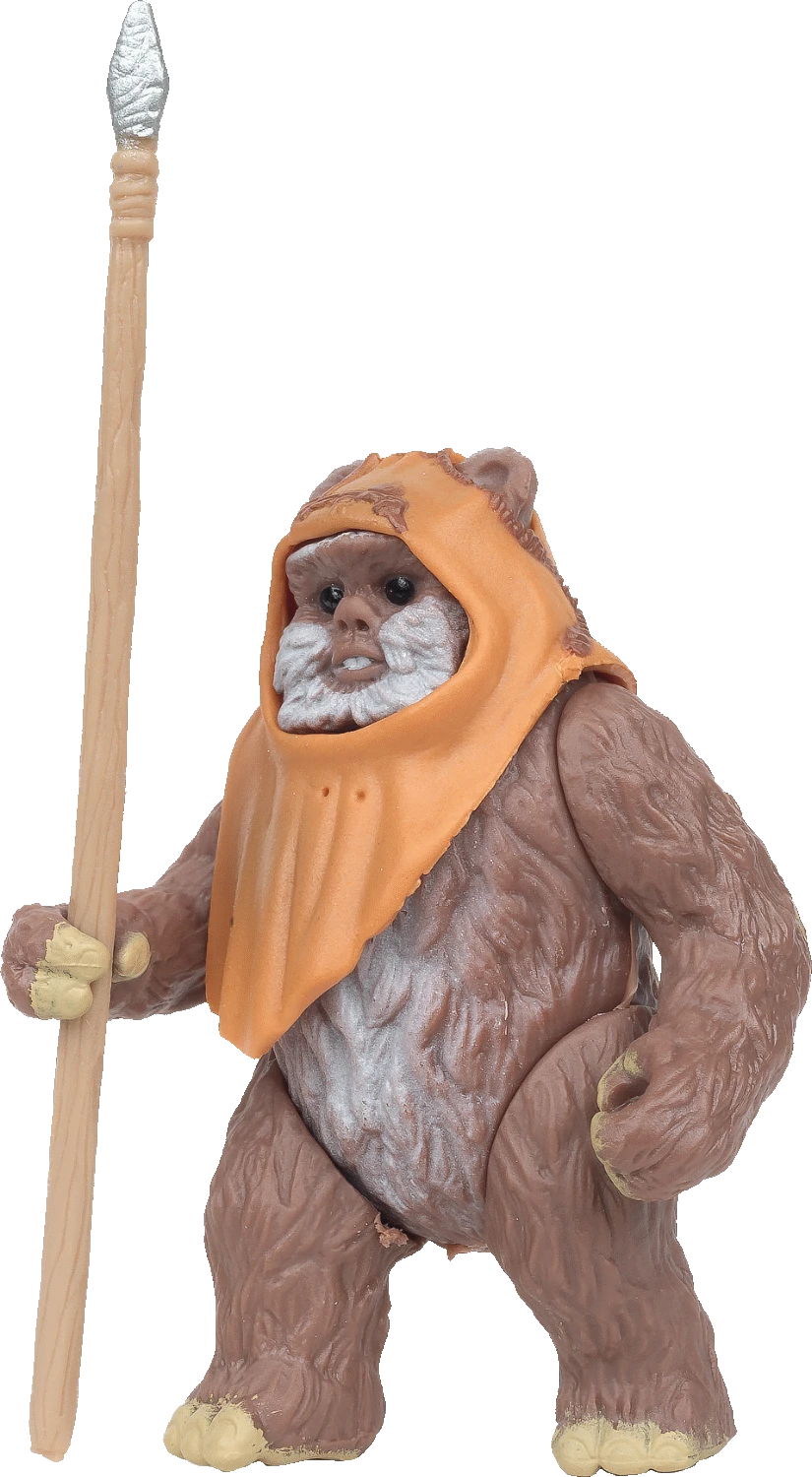 Ewoks: Wicket & Logray with Staff, Medicine Pouch, and Spear