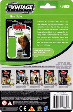 Figura vintage de Han Solo de Star Wars (Echo Base) Vc03 - 2019
