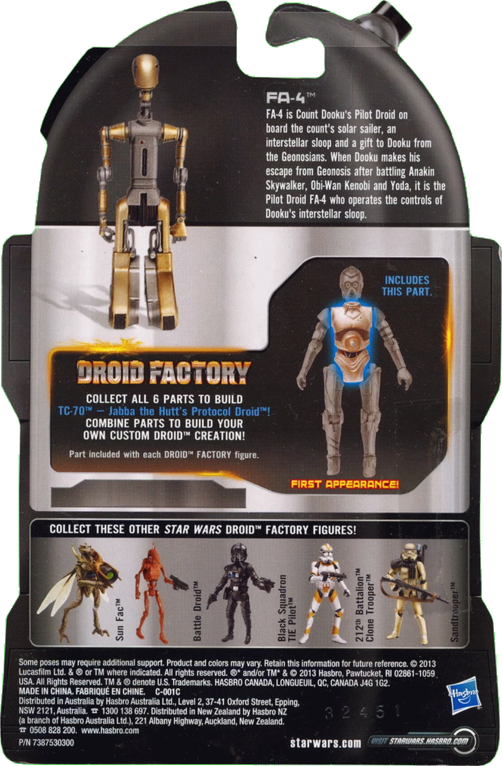 ◯タクヤ STAR WARS DROID FACTORY 4体セット Disney Parks Star Wars