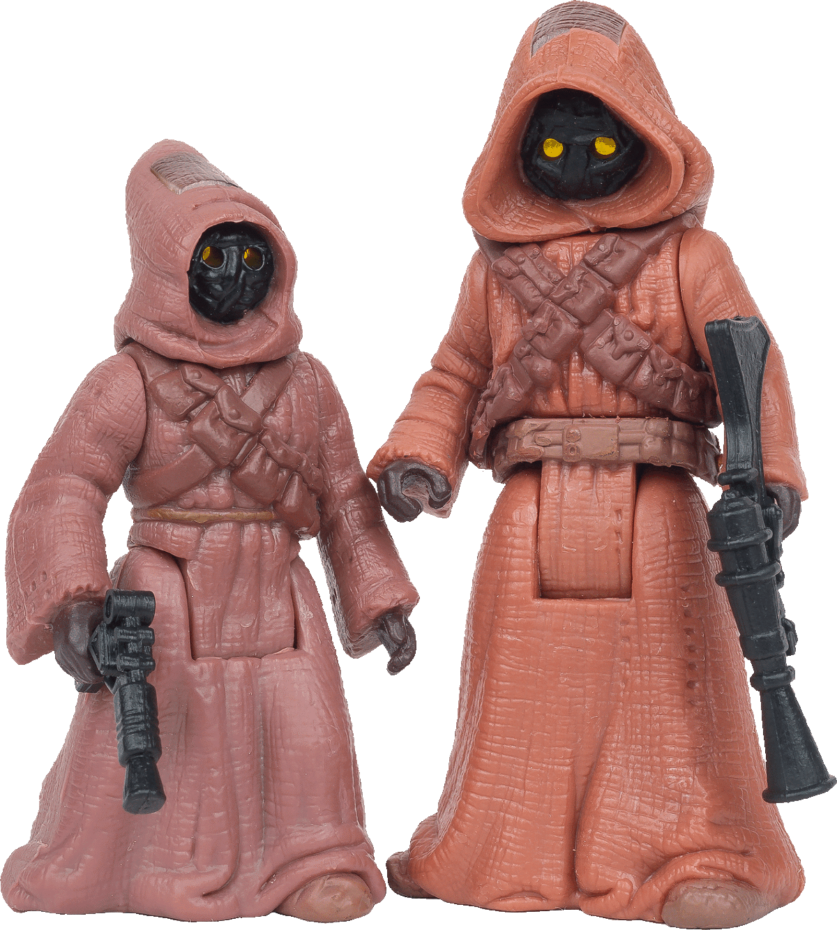 Star Wars JAWAS With Glowing Eyes and Blaster Pistols Action 