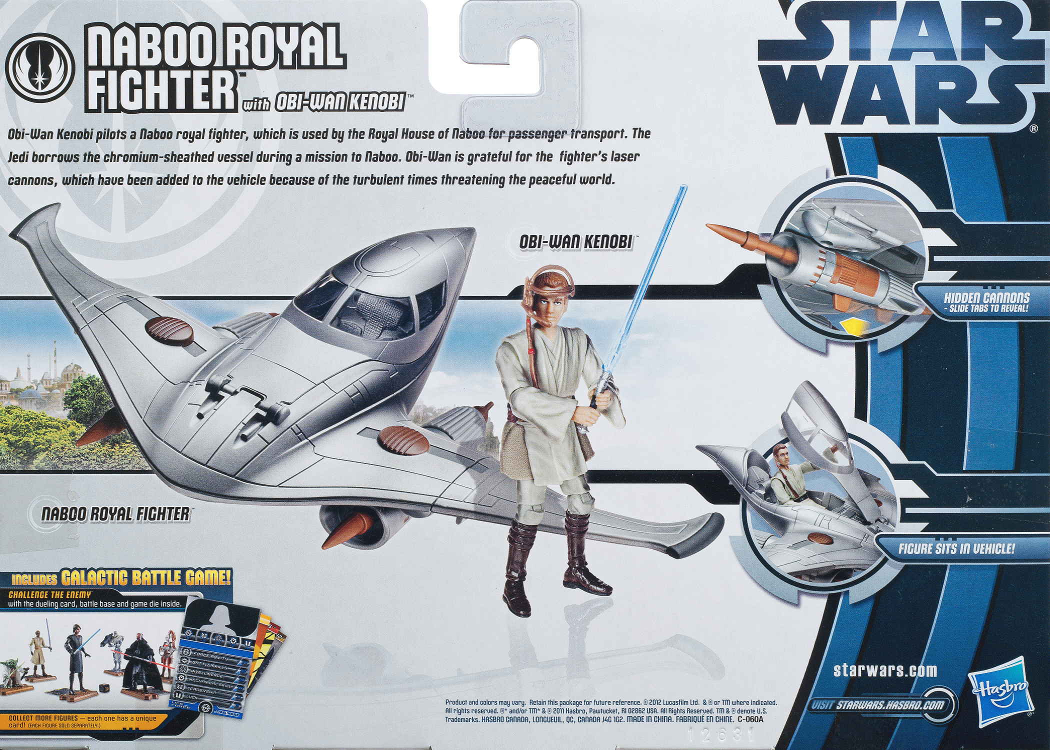 Star Wars 37746 Naboo Royal Fighter avec Obi-Wan Kenobi 