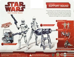 Turbo Tank Support Squad Star Wars The Clone Wars TCW scellé