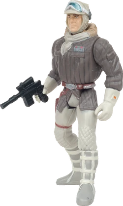 Figura De Acción Star Wars Han Solo Hoth Gear - Hasbro POTF - Coleccionable Original