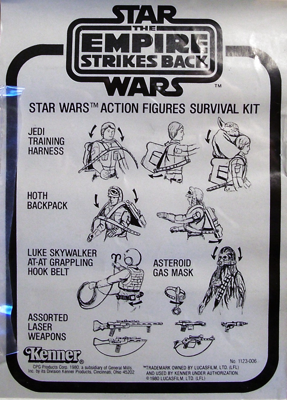 Star Wars Action Figures Survival Kit (34327), Star Wars Merchandise Wiki
