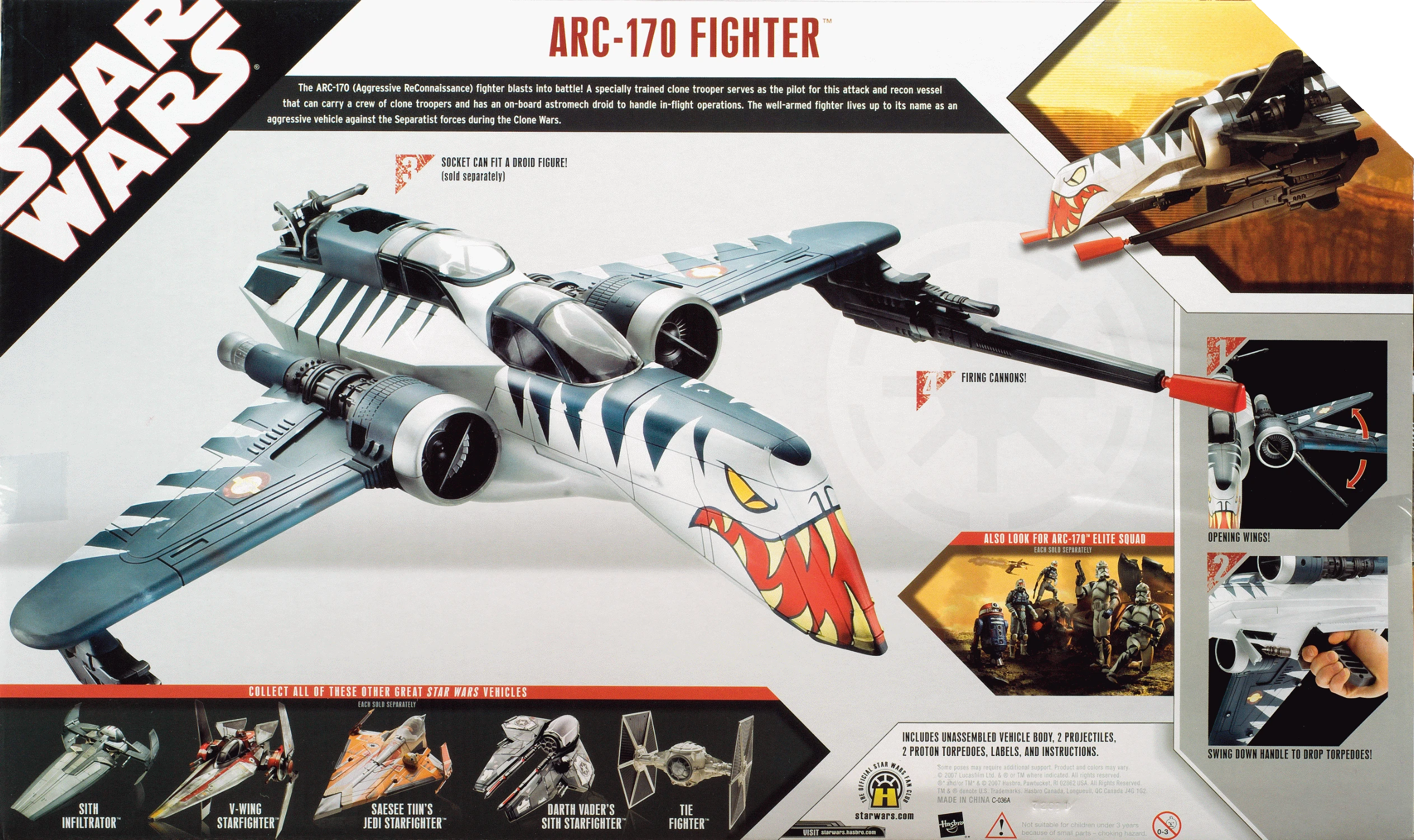 ARC-170 Fighter (87375) | Star Wars Merchandise Wiki | Fandom