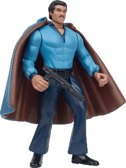 Lando Calrissian with Heavy Rifle and Blaster Pistol (69583) P