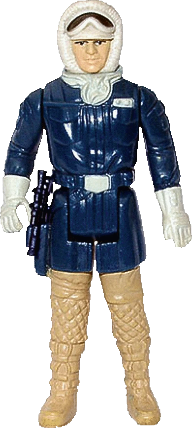 starwars 12 scale luke and han solo in hoth gear kenner, Hobbies