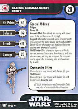 22 CF Card Clone Commander Cody