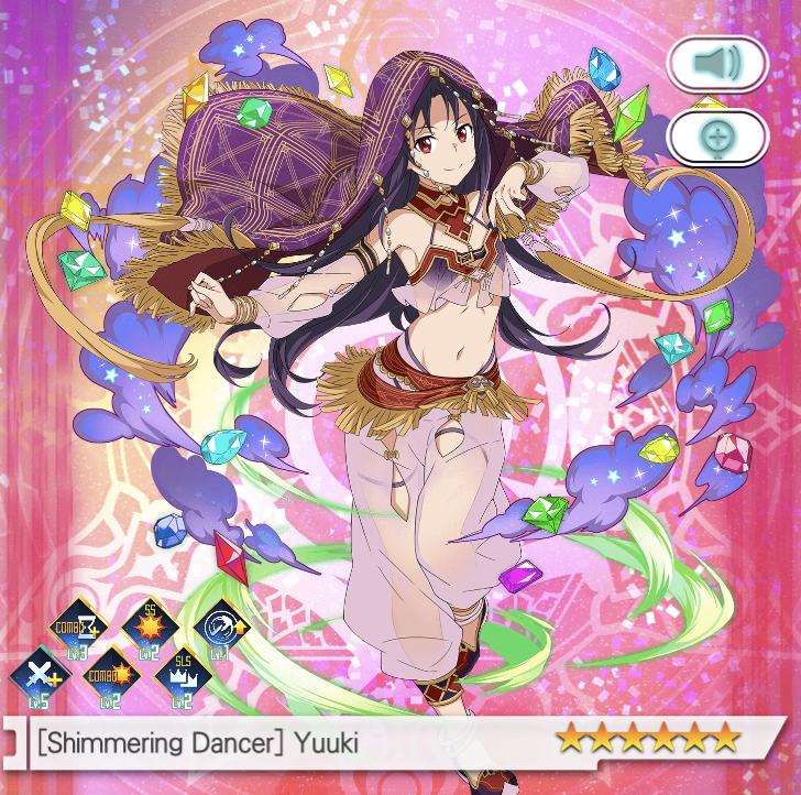 雑誌で紹介された Shimmering Dancer- Yuuki | Sword Art Online: Memory Defrag 小物