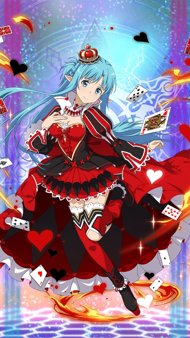 The Queen of Hearts- Asuna | Sword Art Online: Memory Defrag Wiki