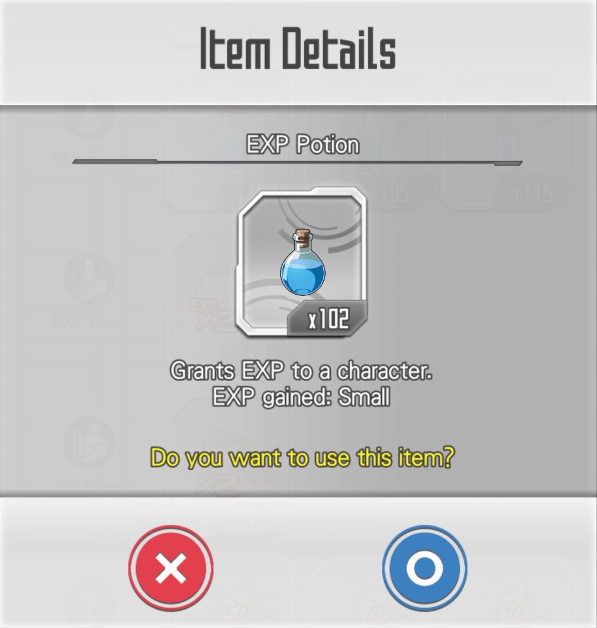 EXP Potion Sword Art Online Memory Defrag Wiki Fandom