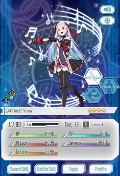 SAO Wikia on X: The Sword Art Online Wikia has just achieved its 1000th  article milestone with a page for everyone's favourite AI idol, YUNA!   P.S. YUNA (the idol AI) should