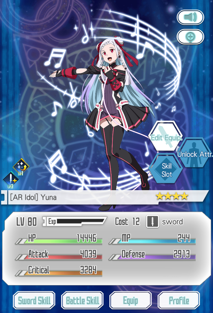 YUNA, Sword Art Online Wiki