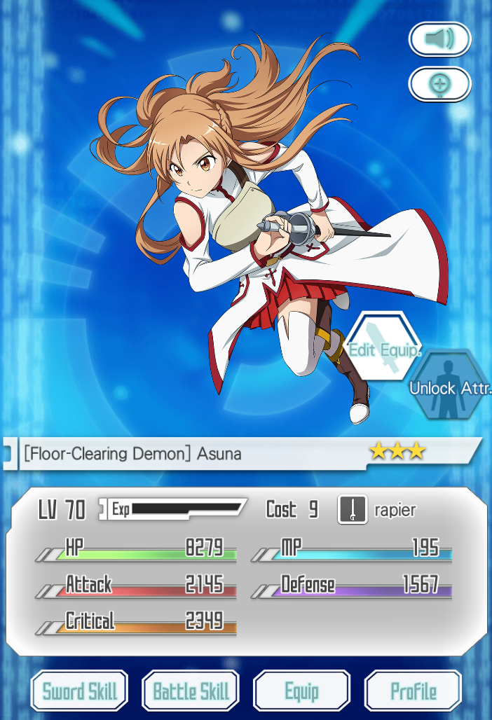 asuna memory defrag figure