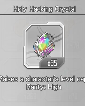 Holy Hacking Crystal Sword Art Online Memory Defrag Wiki Fandom