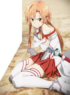 Chan.sankakucomplex.com - 1782484 - sword art online asuna (sao) screen capture 1girl bare shoulders blush boots clean