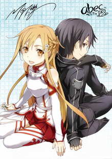 Yande.re 257806 abec asuna (sword art online) kirito sword art online thighhighs