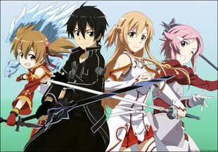 Chan.sankakucomplex.com - 4161066 - asuna (sao) ayano keiko dragon female high resolution kirigaya kazuto long hair male pina (sao) quintet