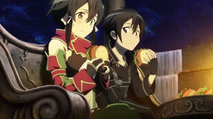 Sword Art Online Kirito and Sinon couple