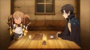 Silica&kirito taverne