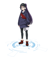 Apparence de Misumi dans une tenue à elle