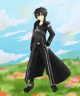 Sword art online kirito by kirakirapyon-d64i34l