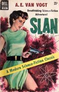 Slan by A.E. Van Vogt, Dell 696