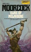 Elric of Melniboné by Michael Moorcock, DAW 214