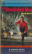 The Demolished Man by Alfred Bester, Signet 1105