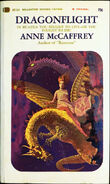 Dragonflight by Anne McCaffrey, Ballantine U6124