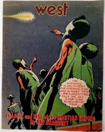 The Martian Chronicles Comic Strip (West Magazine, Los Angeles Times, March 12, 1972), art by Doug Wildey