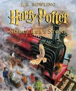 Harry Potter and the Sorcerer's Stone by J.K. Rowling, illustrated by Jim Kay