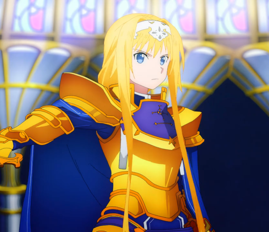 Os personagens de Sword Art Online Alicization