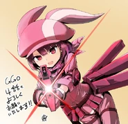 Illustration of LLENN by Ishiguti Juu for AGGO episode 4.