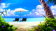 Der Strand auf der Thule Insel