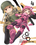 LLENN with Fukaziroh on the cover of AGGO Blu-ray&DVD volume 4.