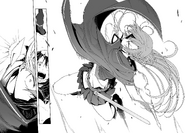 Asuna launching a surprise attack on Asterius - Progressive manga c17