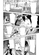 Asuna and Kirito retreating from the Water Carriers Guild's boat - Barcarolle manga c8