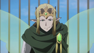 Nobuyuki's ALO avatar as the Fairy King, Oberon.