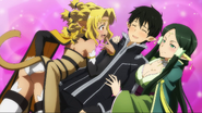 Sakuya and Alicia Rue attempting to seductively recruit Kirito MT