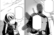 Agil assuaging Kirito's concerns about being a Beater - Progressive manga c16