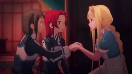 Alice Synthesis Thirty comforting Ronye Arabel and Tiese Shtolienen - S3E29
